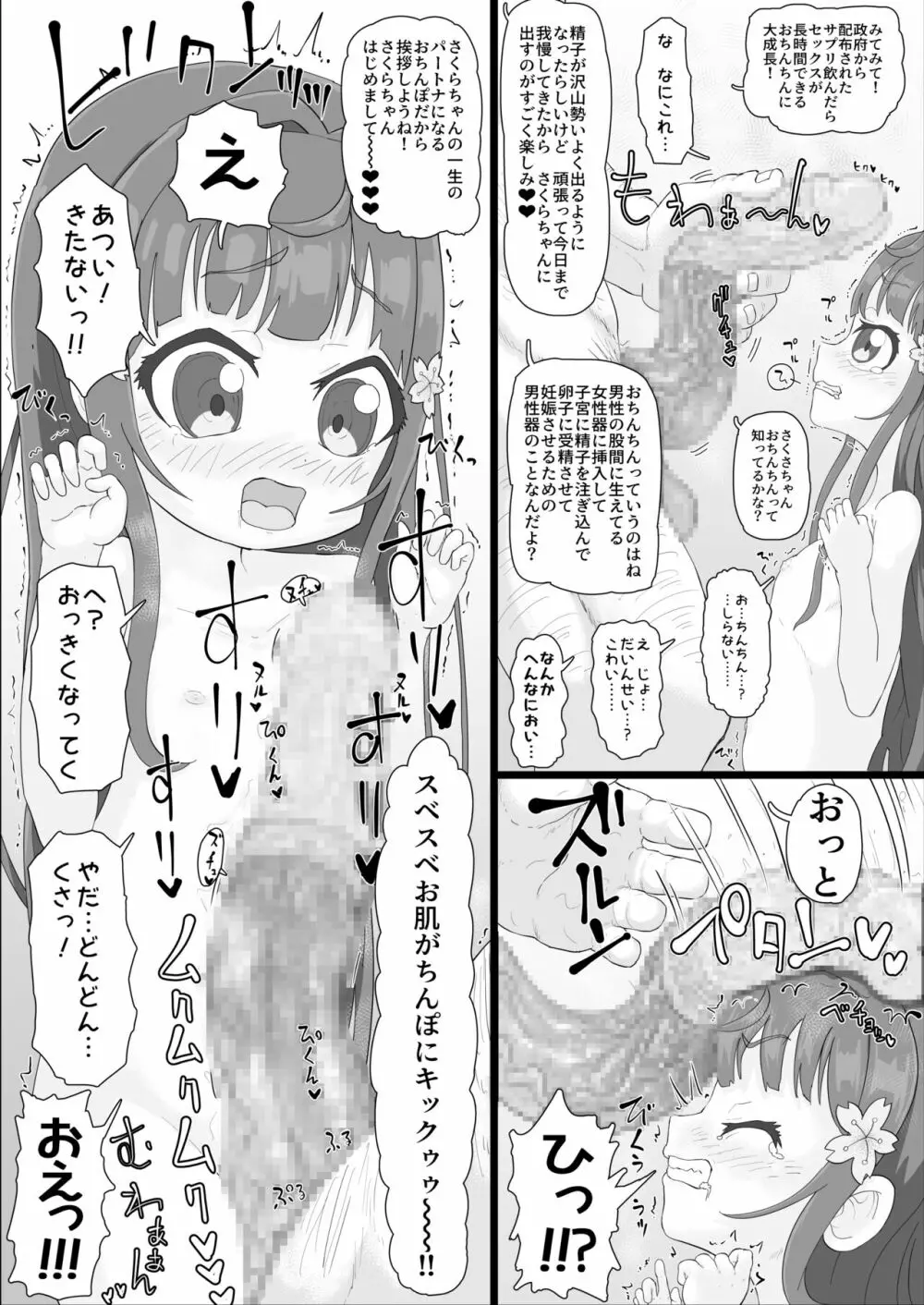 [ロル計劃所ファンクラブ (ロル計劃所)] 政府からさくらちゃん(発生○年目♀)が配布されました [DL版] - page4