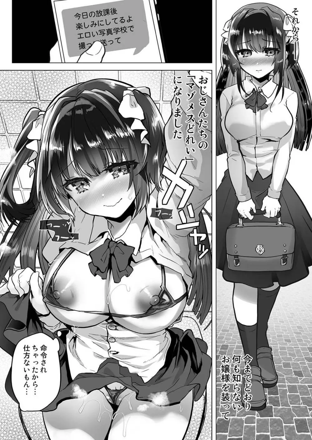 裏アカお嬢様ルリちゃん 騙されオフパコマゾペット化 - page28