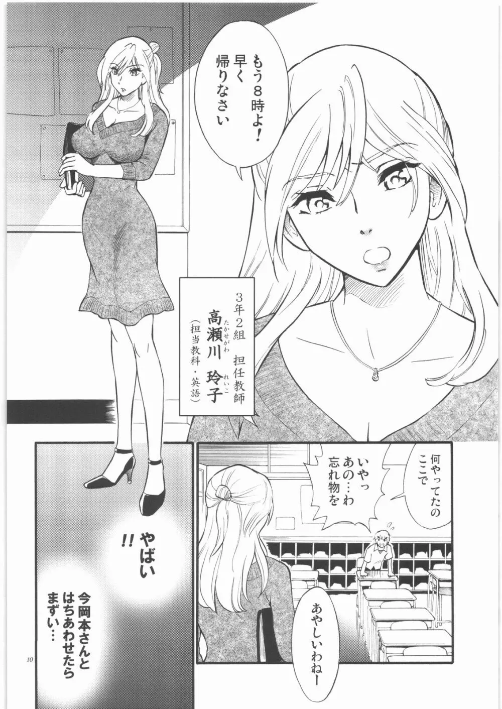 先生は罠の香り - page9