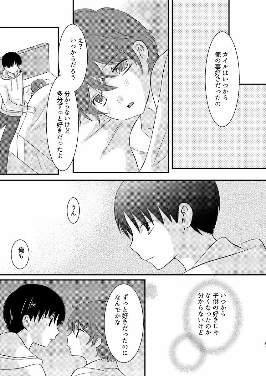 僕の隣はずっと空かない - page30