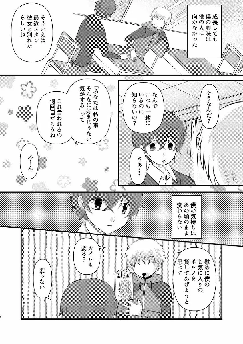 僕の隣はずっと空かない - page7