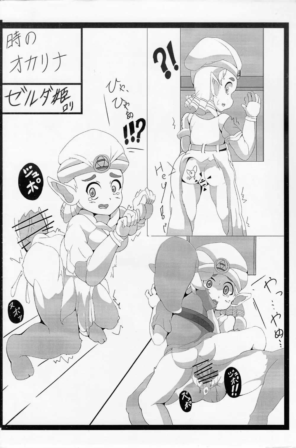 【コピー誌】ゼルダキャライロイロ - page2