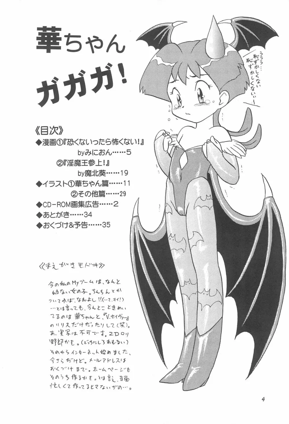 華ちゃんガガガ - page4