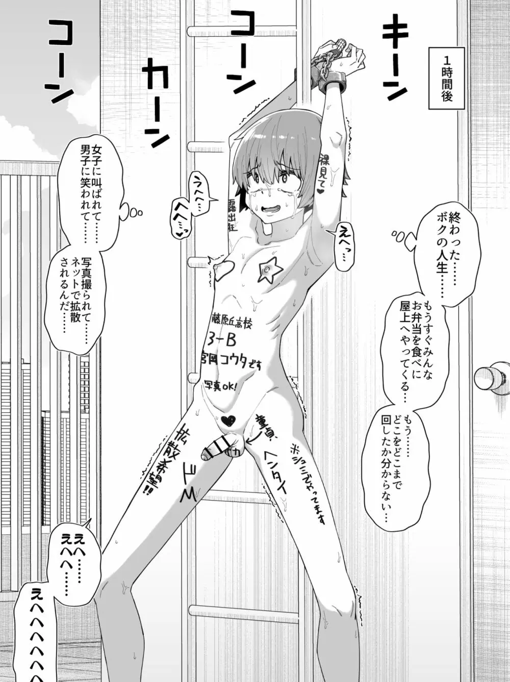 酷い目に遭う男の子たち vol.2 - page26