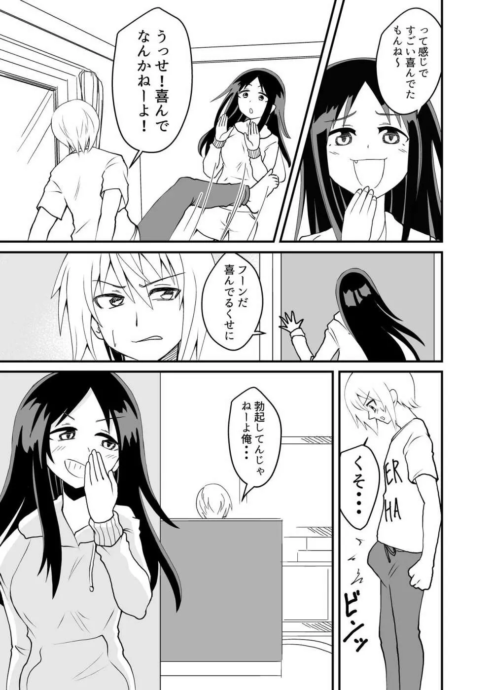 蹴ってくるドS妹をわからせる - page7