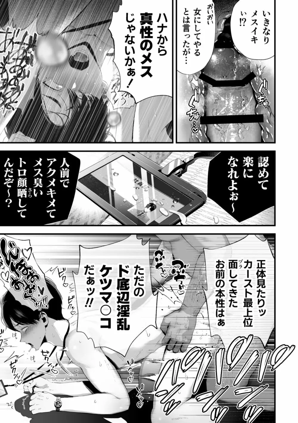 クズなエリート新入社員くん強制チ◯ポ丸出し宴会芸で無様堕ち - page70