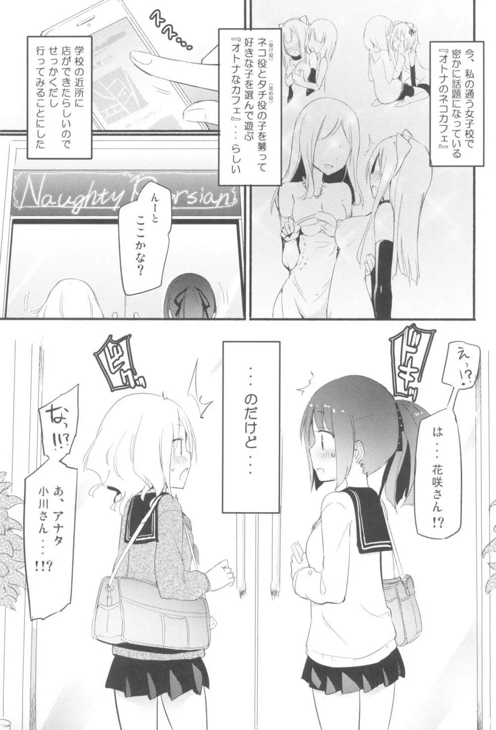 タチまっしぐらコレクション ネコカフェ百合 総集編・焔すばるSide - page5