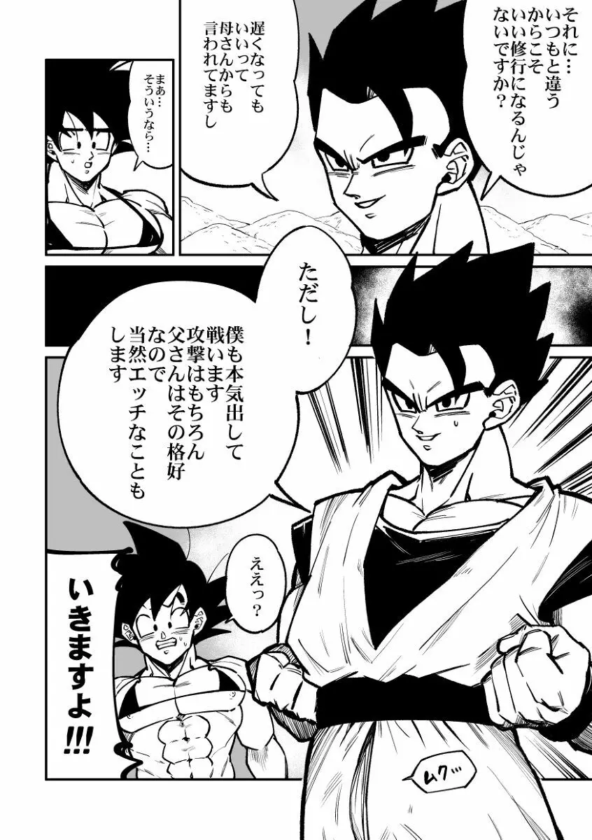 Osamemashou Goku zei – Dragon Ball dj - page11