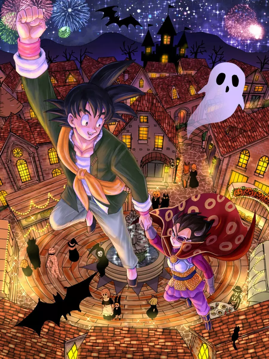 [Ruko] Halloween Affair (Remake Original) – Dragon Ball Z dj [JP] - page32