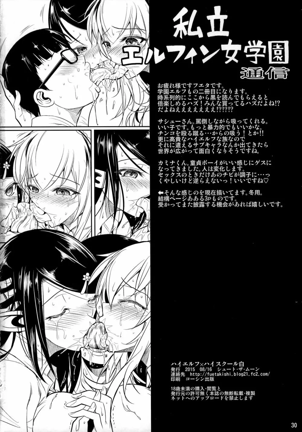 ハイエルフ×ハイスクール 白 - page31