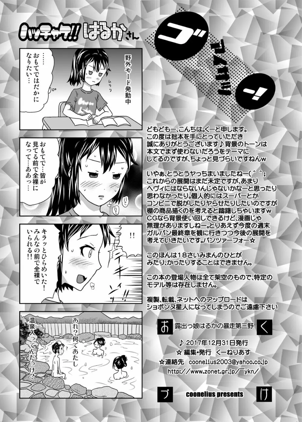 露出っ娘はるかの暴走第三野 - page25