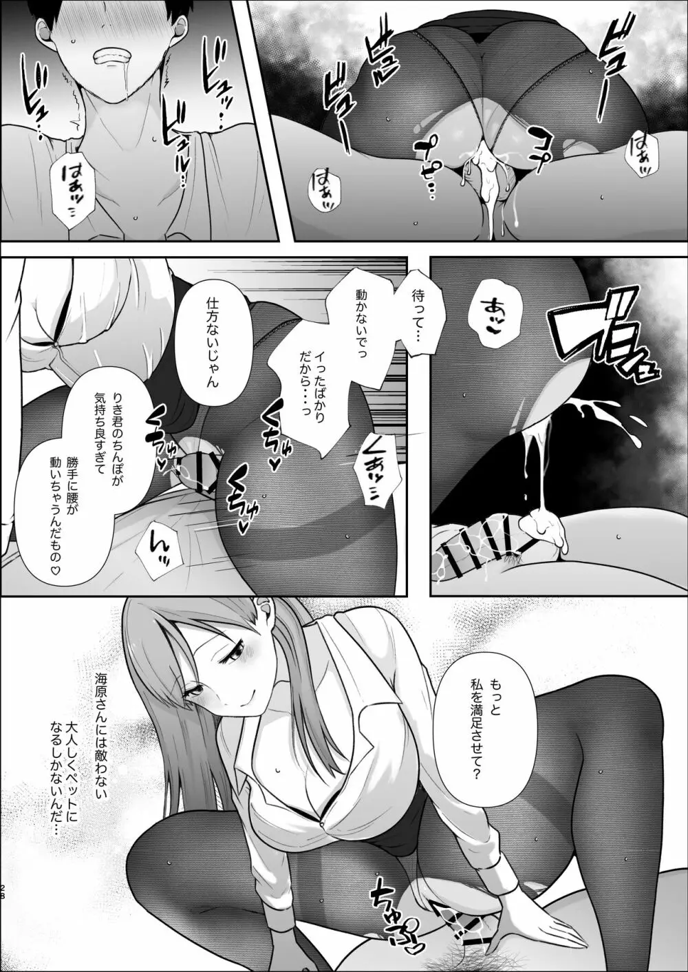 厳しい女上司のペットになった僕 - page29