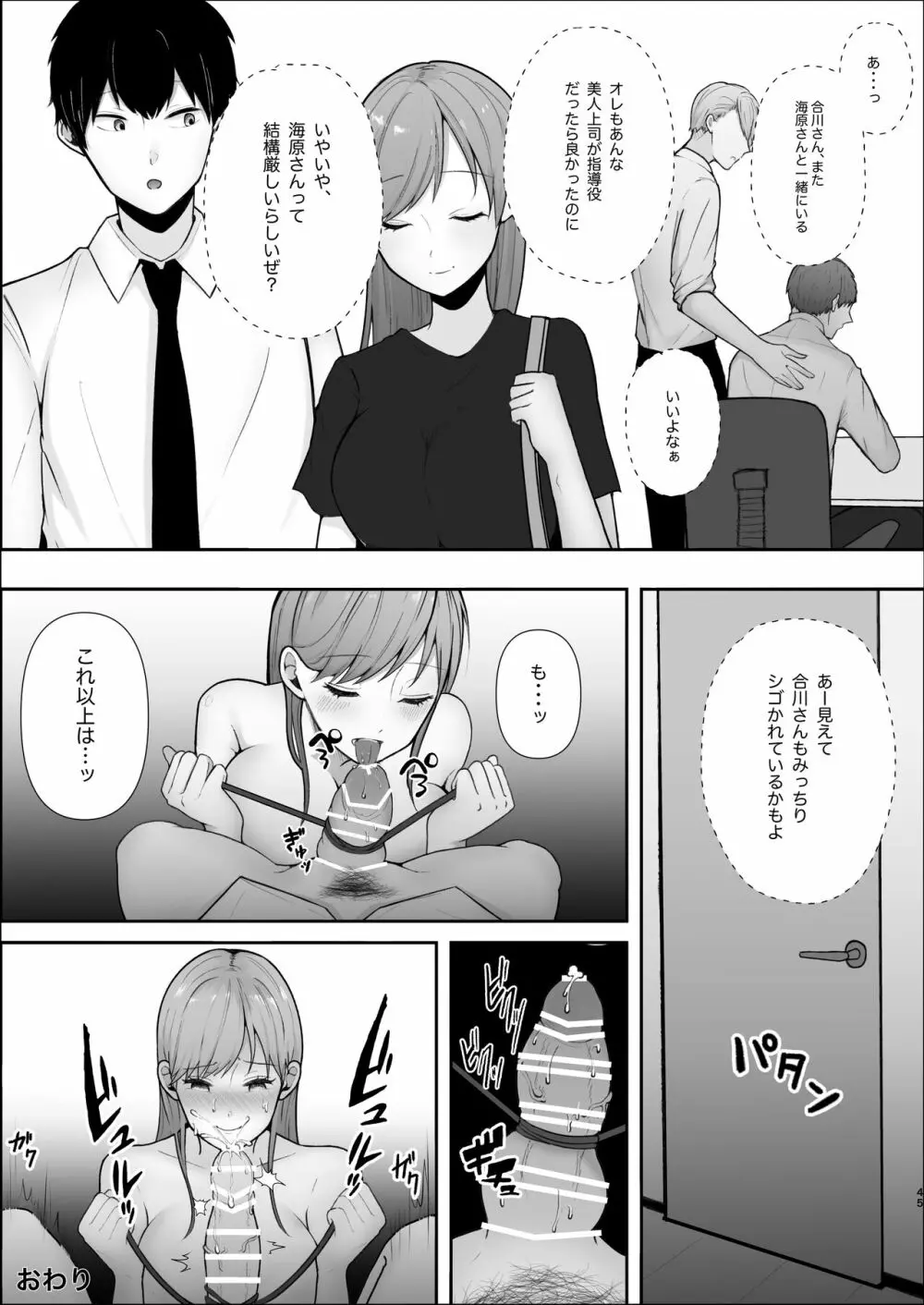 厳しい女上司のペットになった僕 - page46