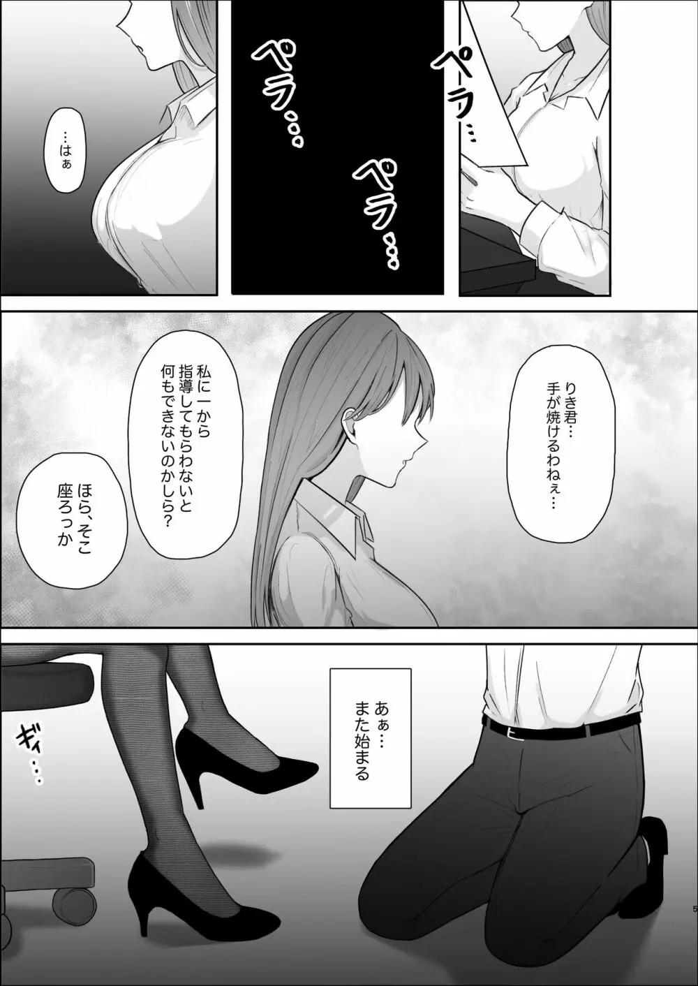 厳しい女上司のペットになった僕 - page6