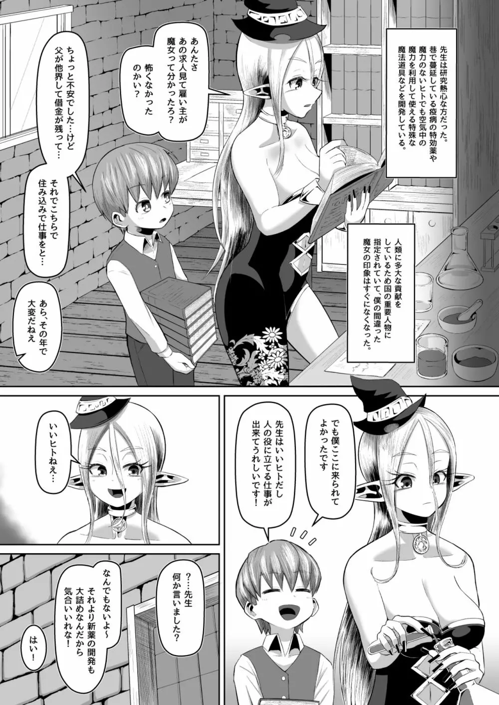 魔女と弟子の性活 - page6