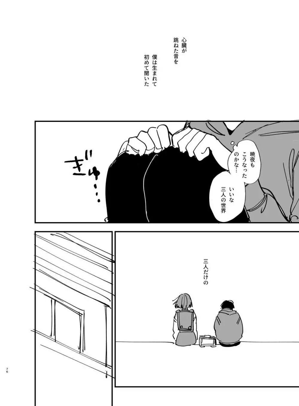 猫かぶり吸血鬼に骨の髄まで食べ尽くされる2 - page76