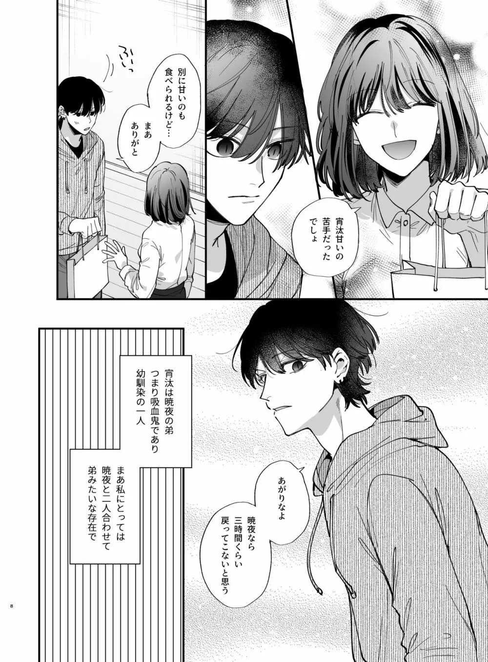 猫かぶり吸血鬼に骨の髄まで食べ尽くされる2 - page8