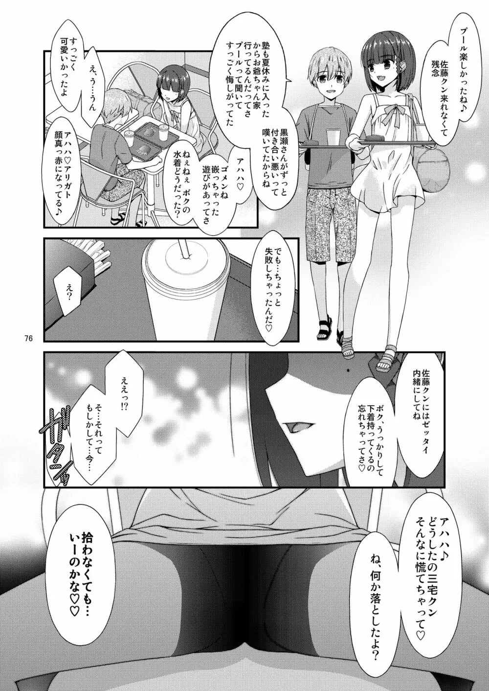 ミセタガリのオンナノコ - page78