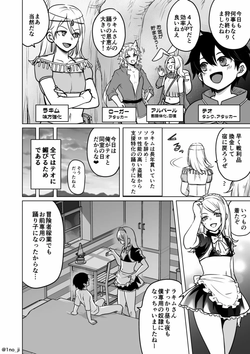 最強ショタと強くて綺麗なお兄さんの漫画3 - page2