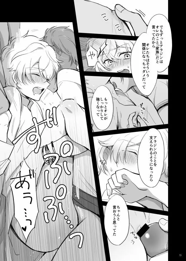 千夜一夜は朝が来ても - page14