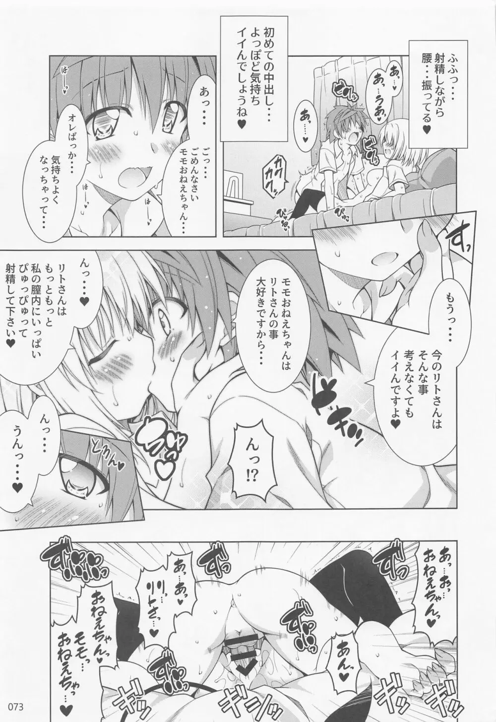 リトさんのハーレム性活総集編2 - page72