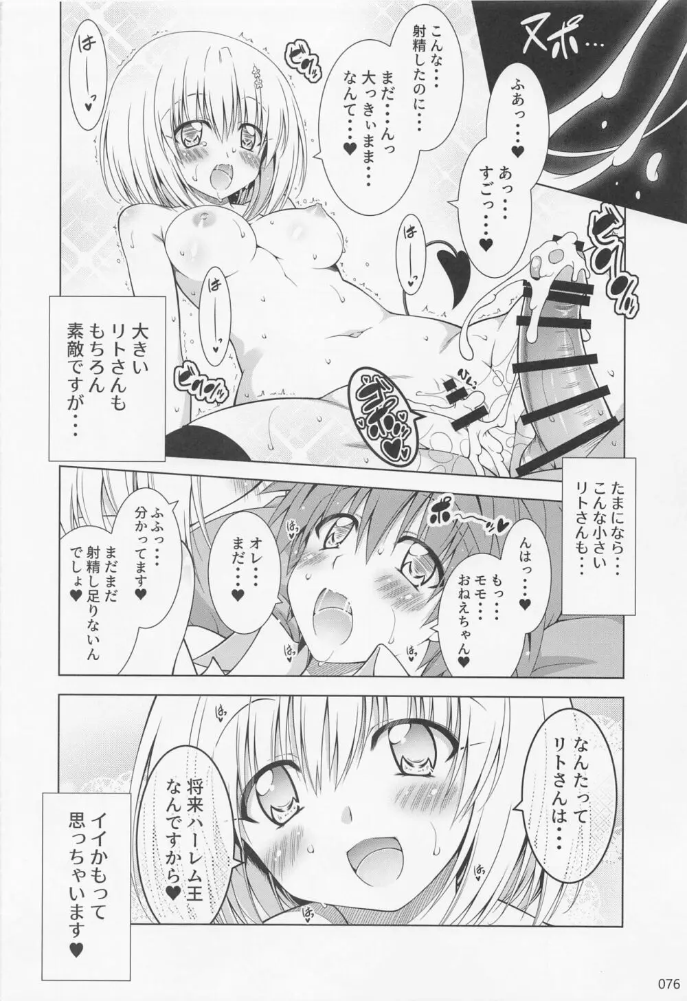 リトさんのハーレム性活総集編2 - page75