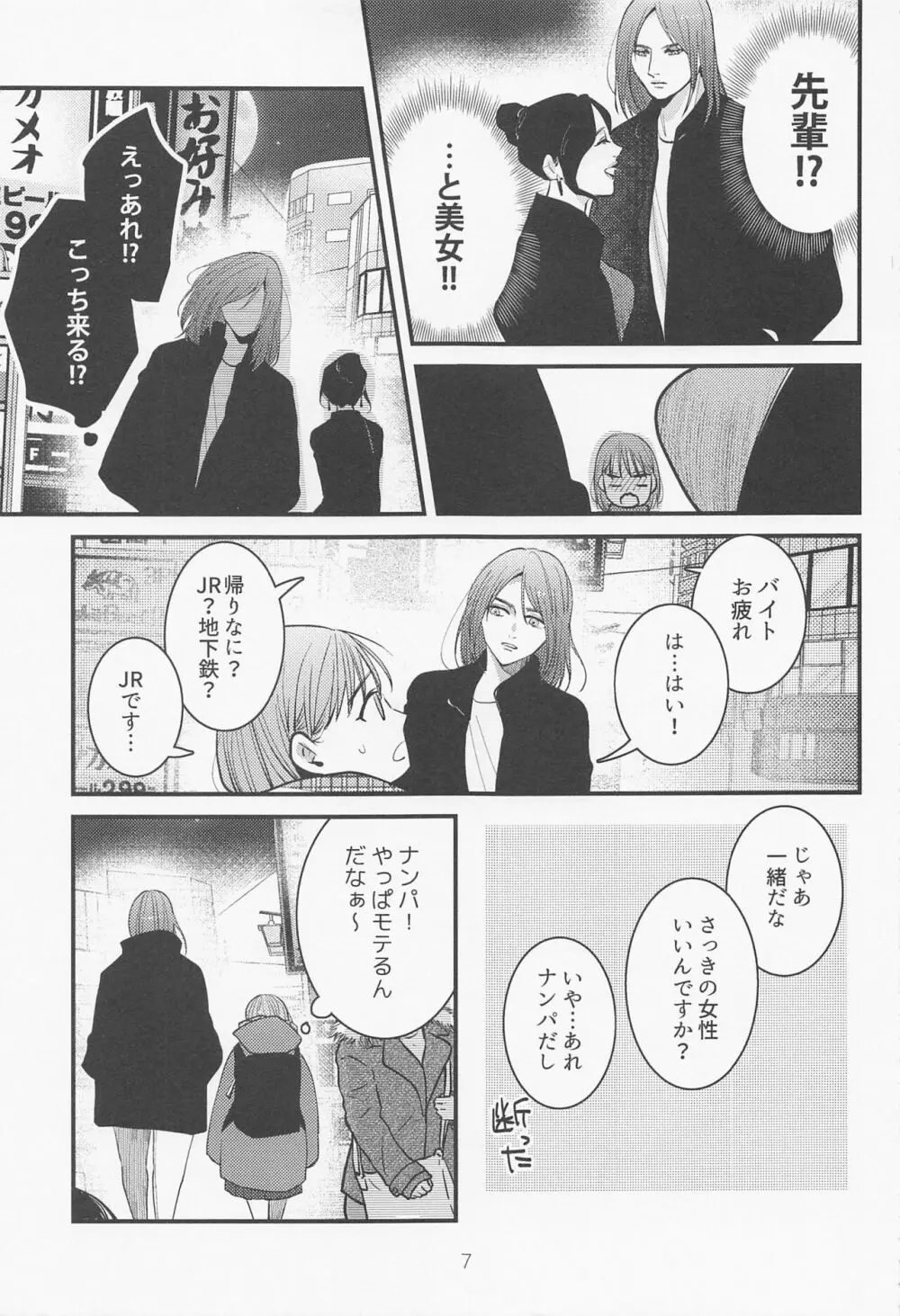 バイト先の先輩がかっこいい！ - page6