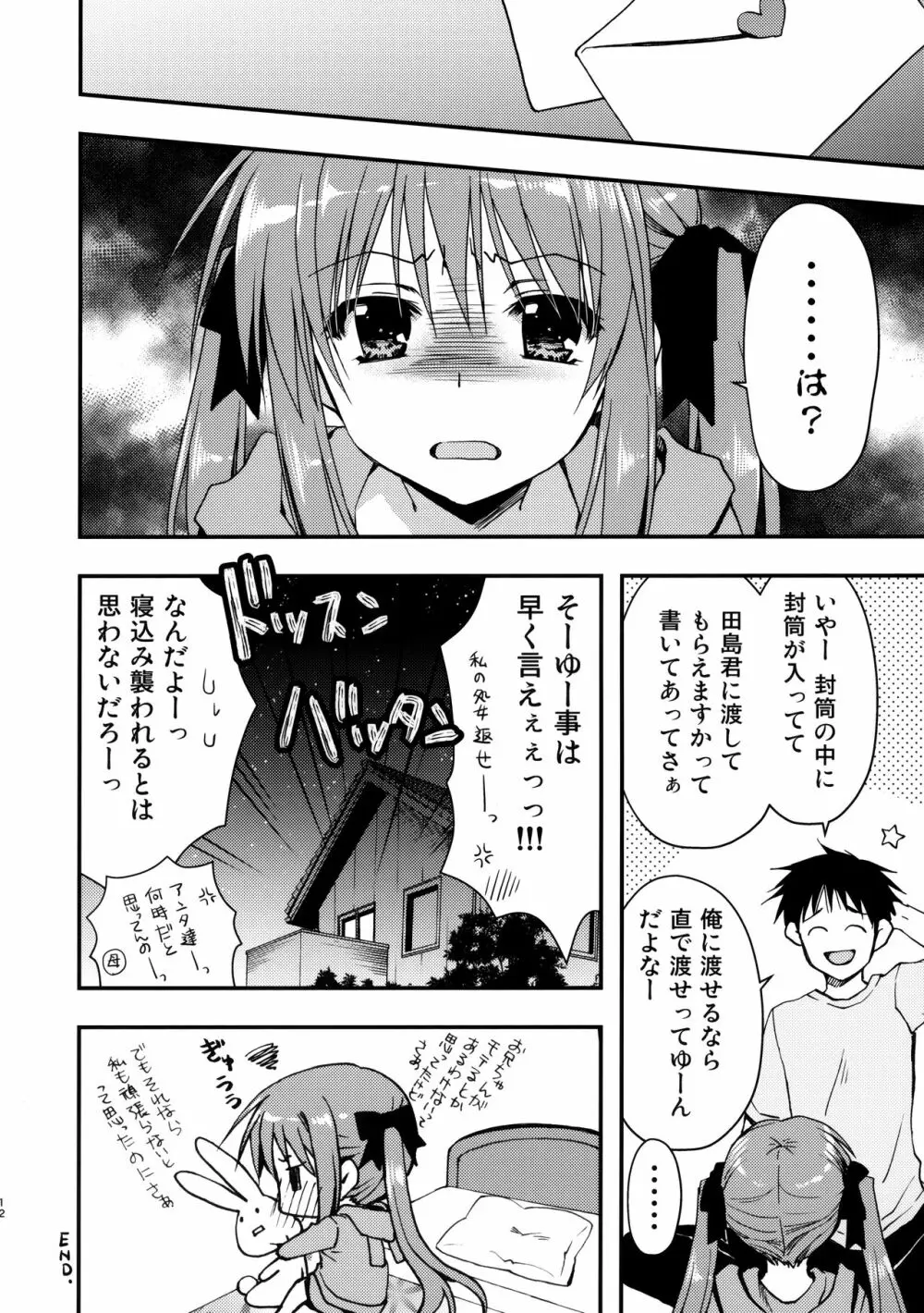 お兄ちゃんを好きなのは私だけなんだからねっ - page11