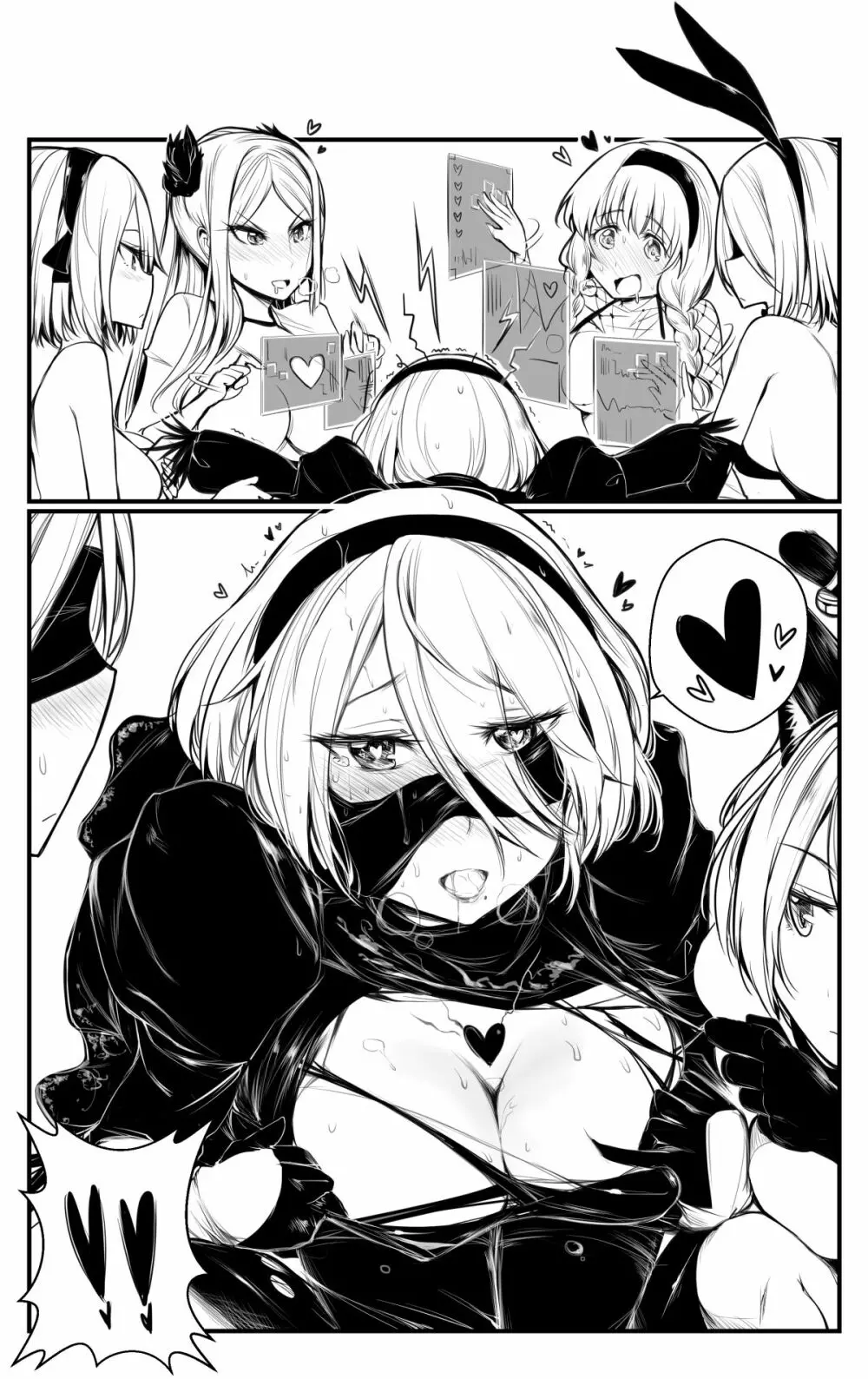 Nier : Automata Domina Commander X 2B X 6O 10 Pages Done - page4