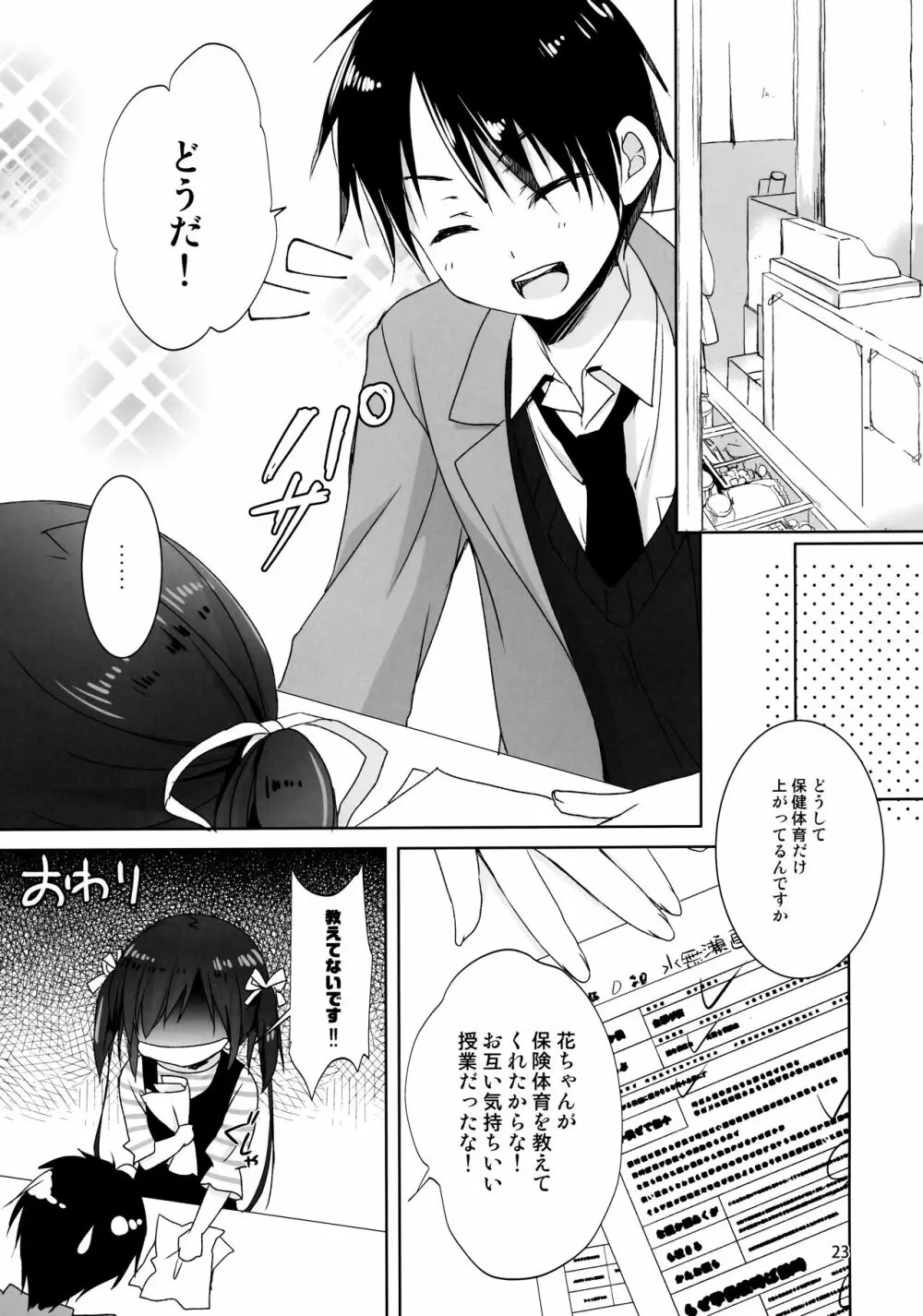 お兄ちゃん ちゃんと勉強してください！ - page22