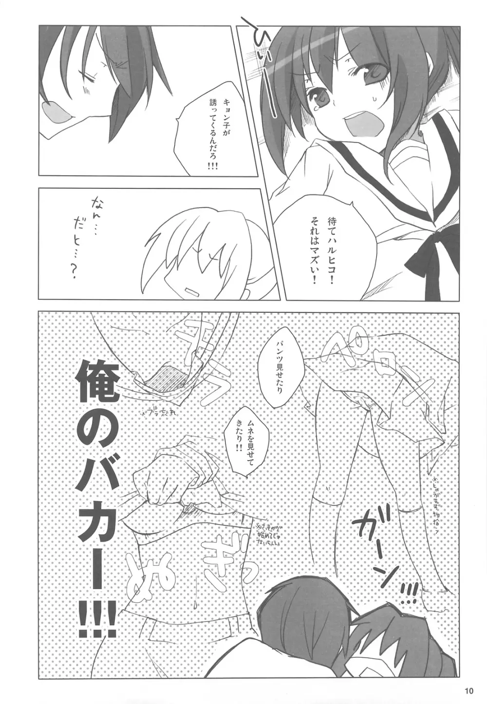 キョン子のハジメテ - page10