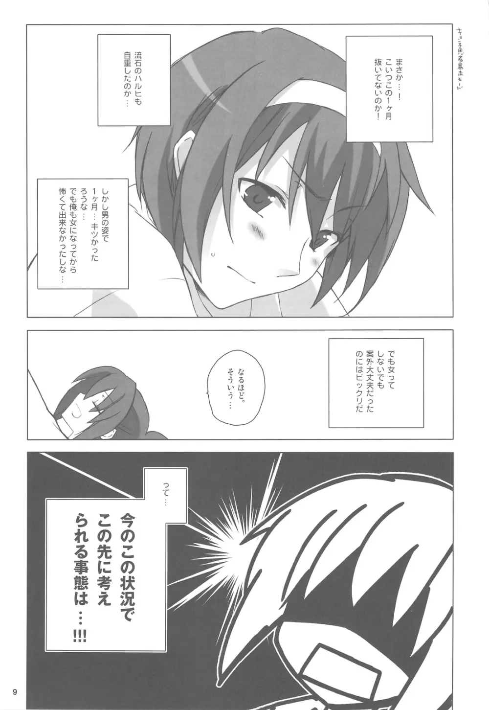 キョン子のハジメテ - page9