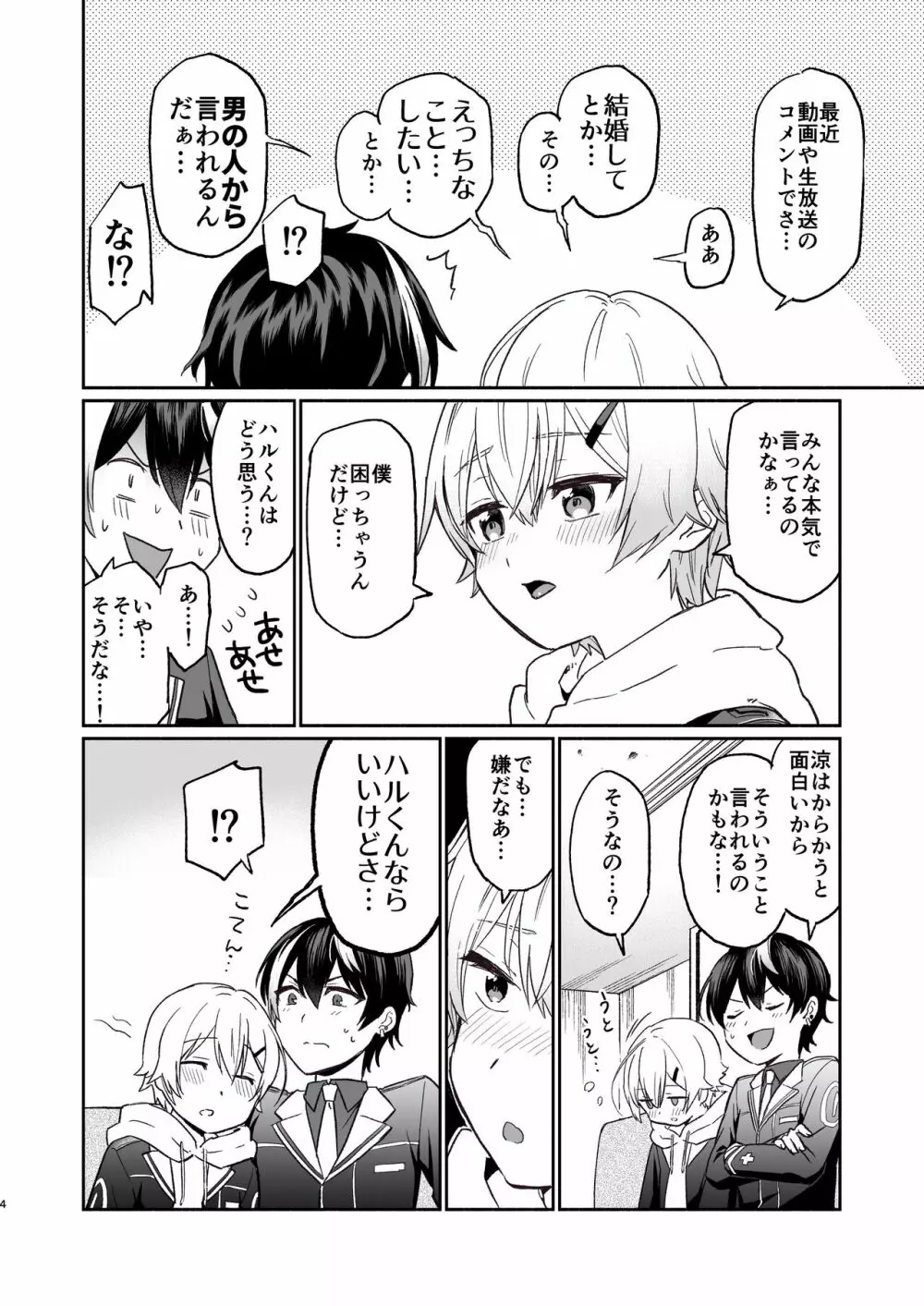 親友だけど本気えっち…する？ - page3