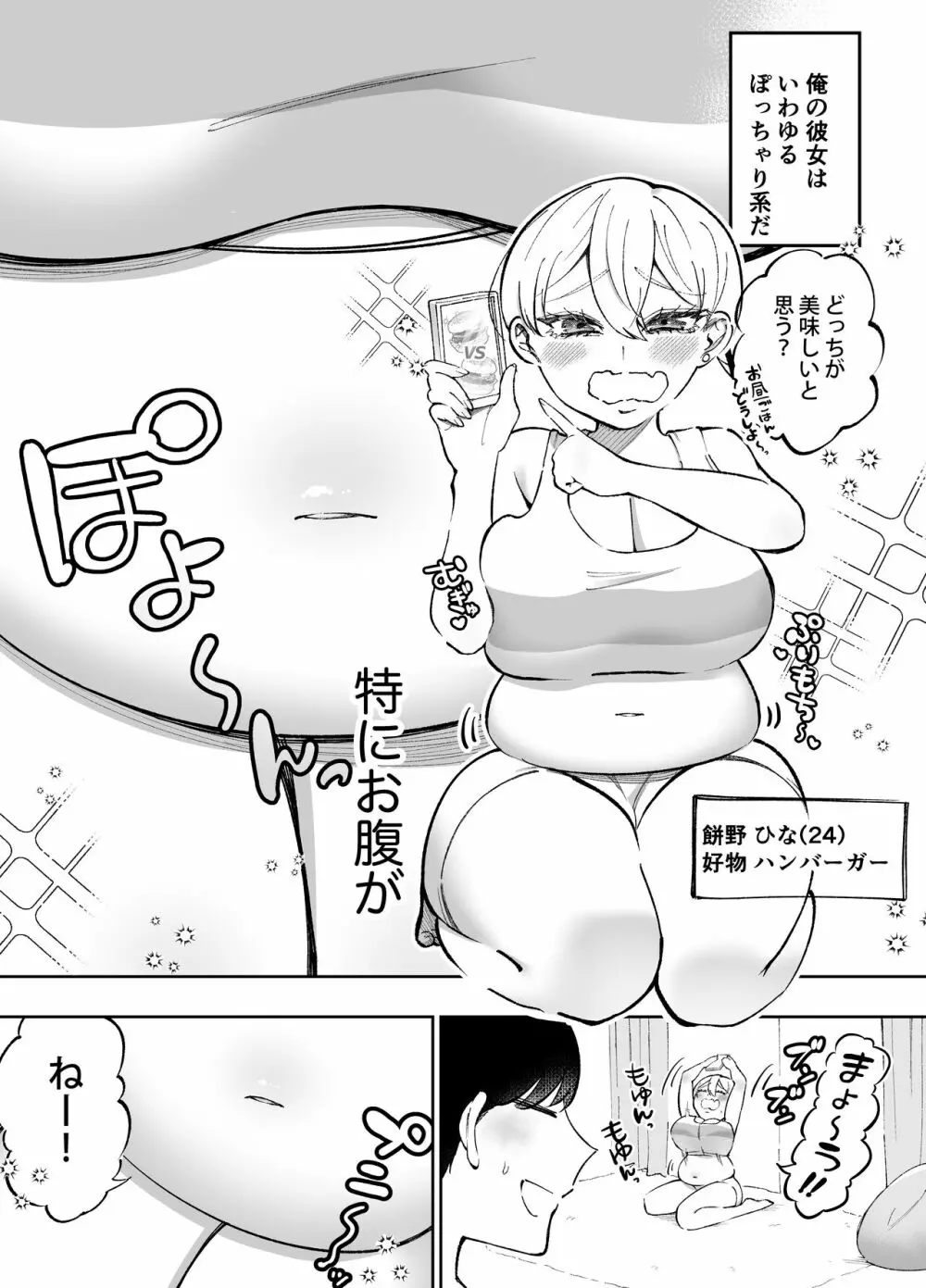 ぽっちゃりギャル彼女との日常性活 - page3