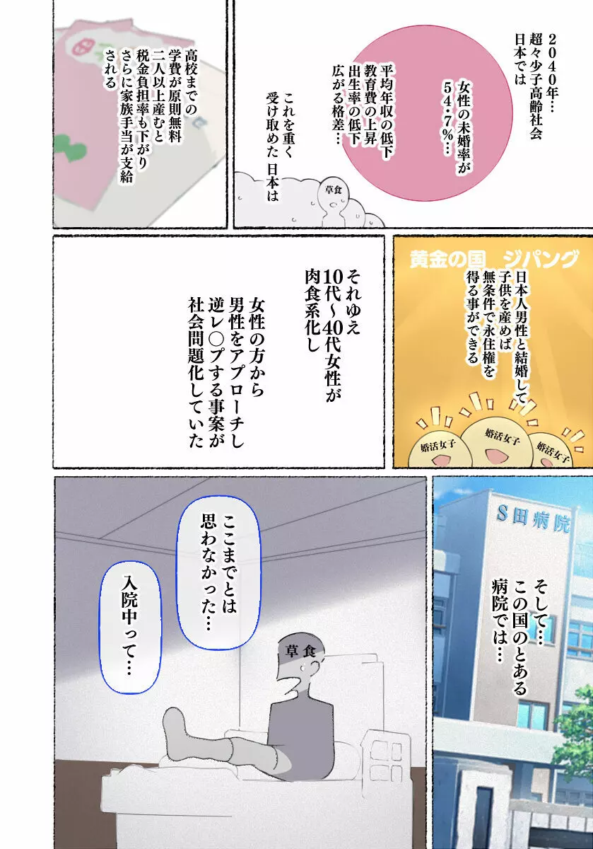 [愛国者 (アゴビッチ姉さん)] ~もしもオOニーの介護をしてくれるナースさんがいたら…♥~ - page5