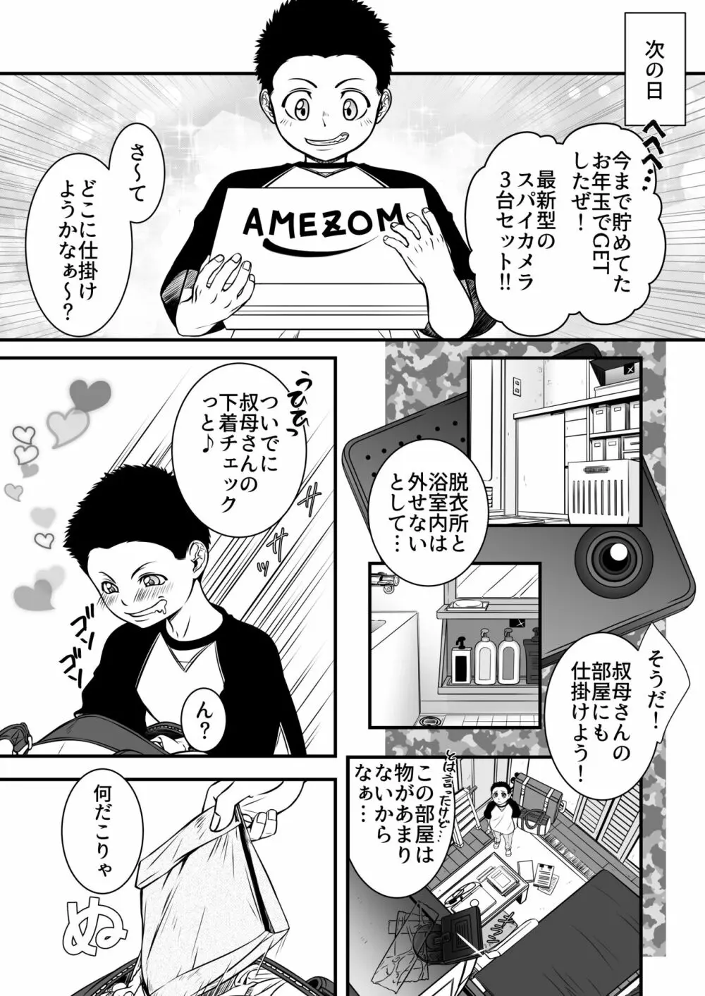 僕の叔母さん観察記録 - page7