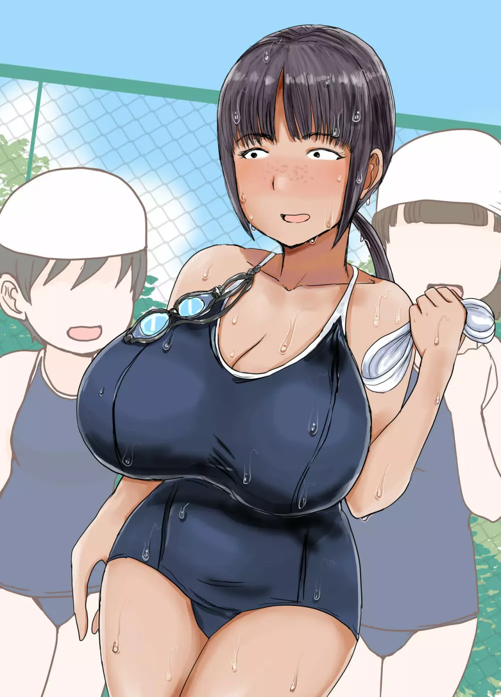 モブ顔爆乳の同級生をオレのいいなりのセフレにしてやった… - page43