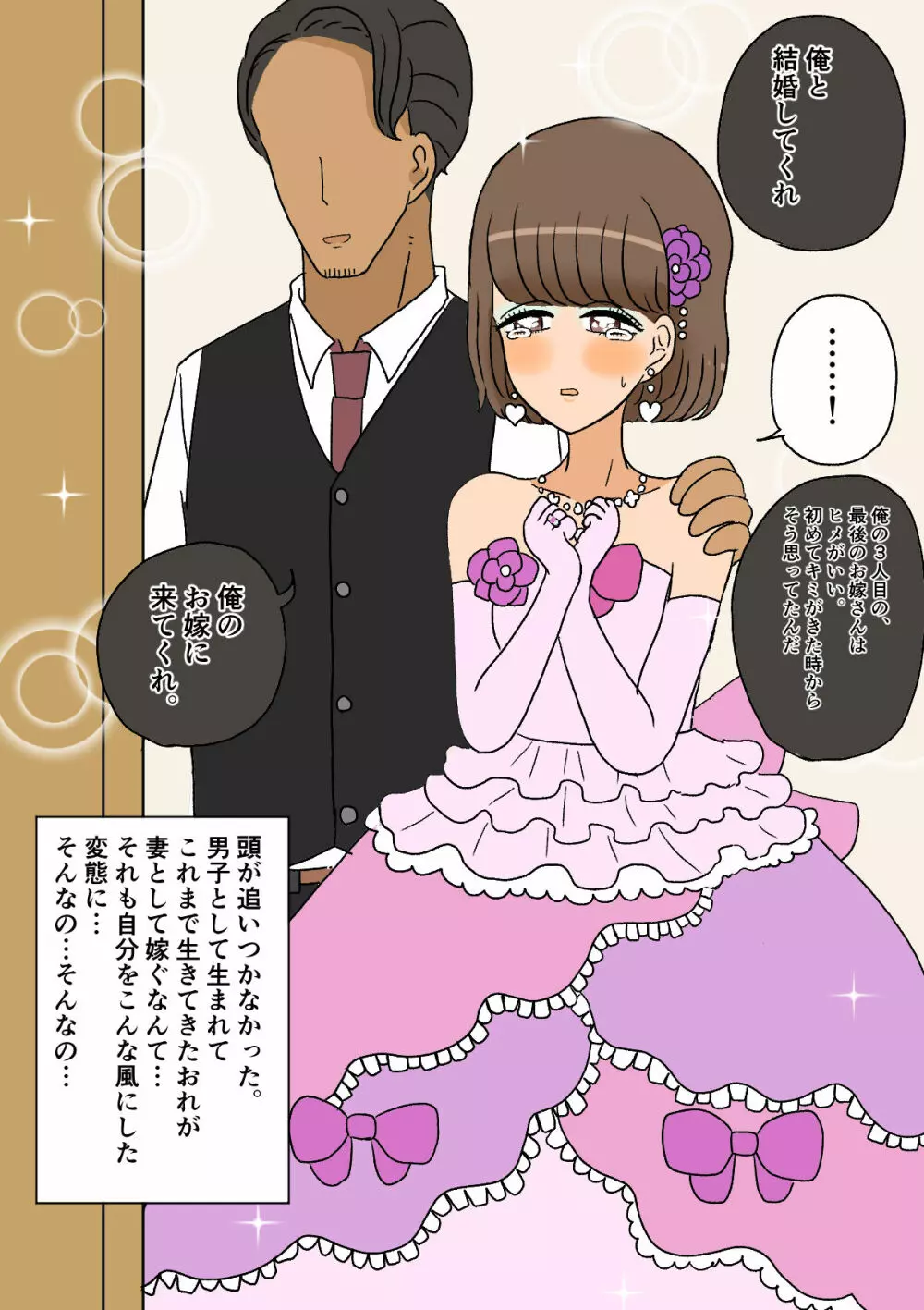 不良少年がメス堕ちしてかわいいお嫁さんになるまで〜婚約編〜 - page77