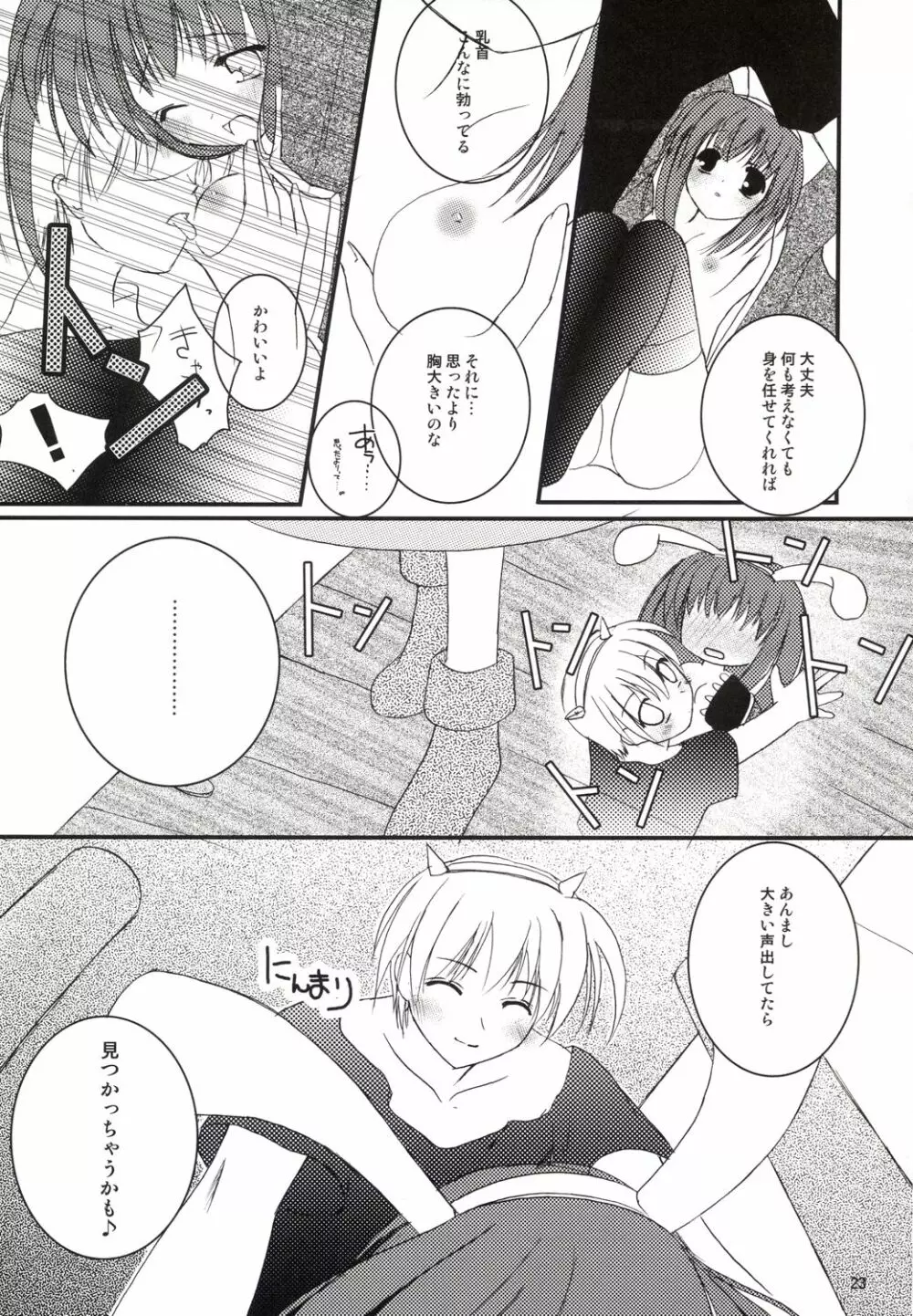 アコたん騎士たんの事情 ～壁する側と壁される側のカンケイ～ - page23