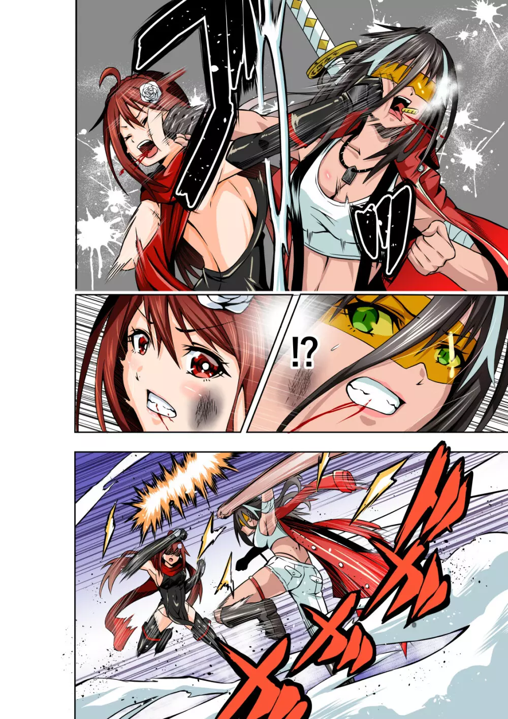 BOUNTY HUNTER GIRL vs KATANA GIRL - page7