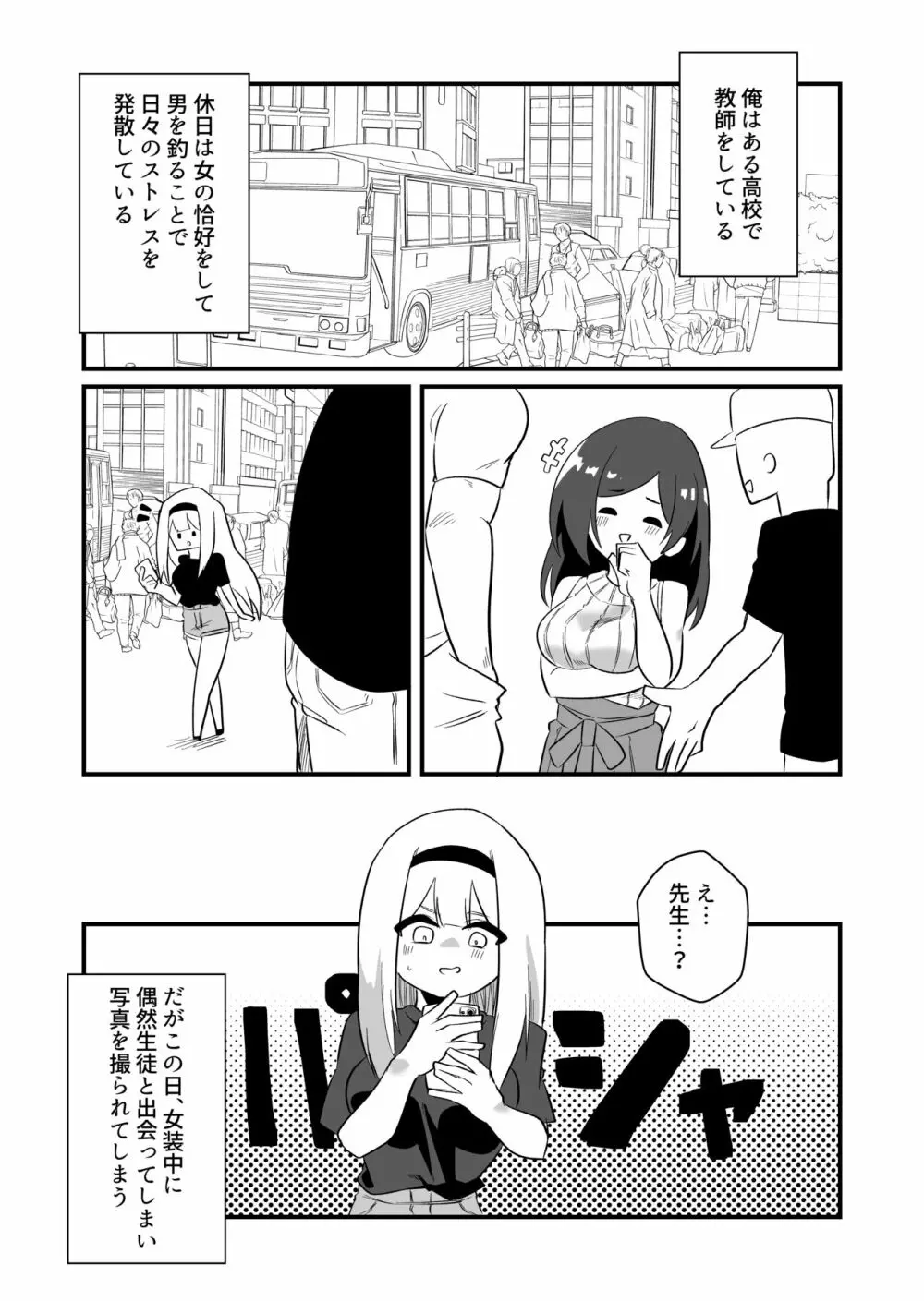 強制女装男性教師 - page2