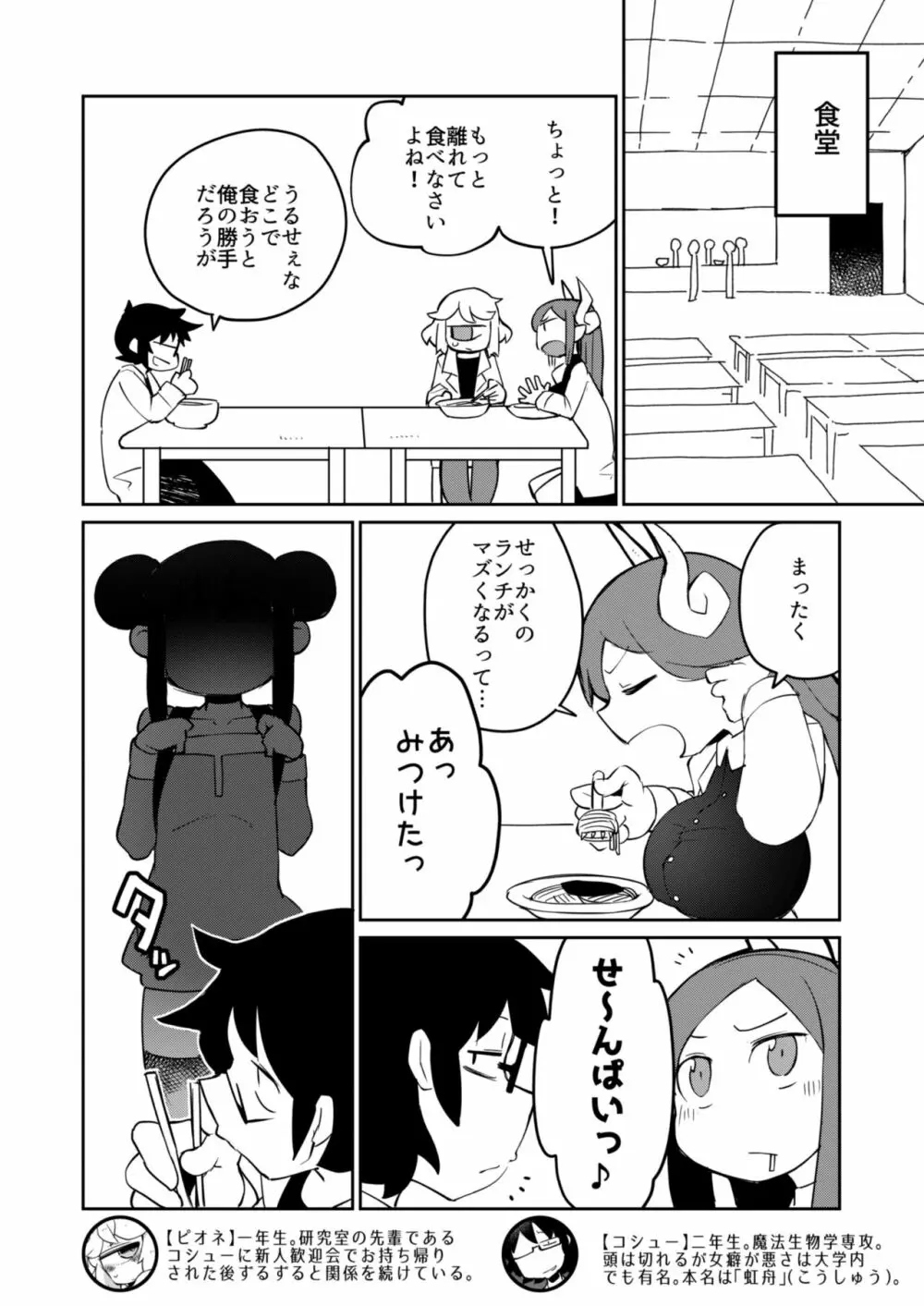 後輩の単眼ちゃん#6 - page4