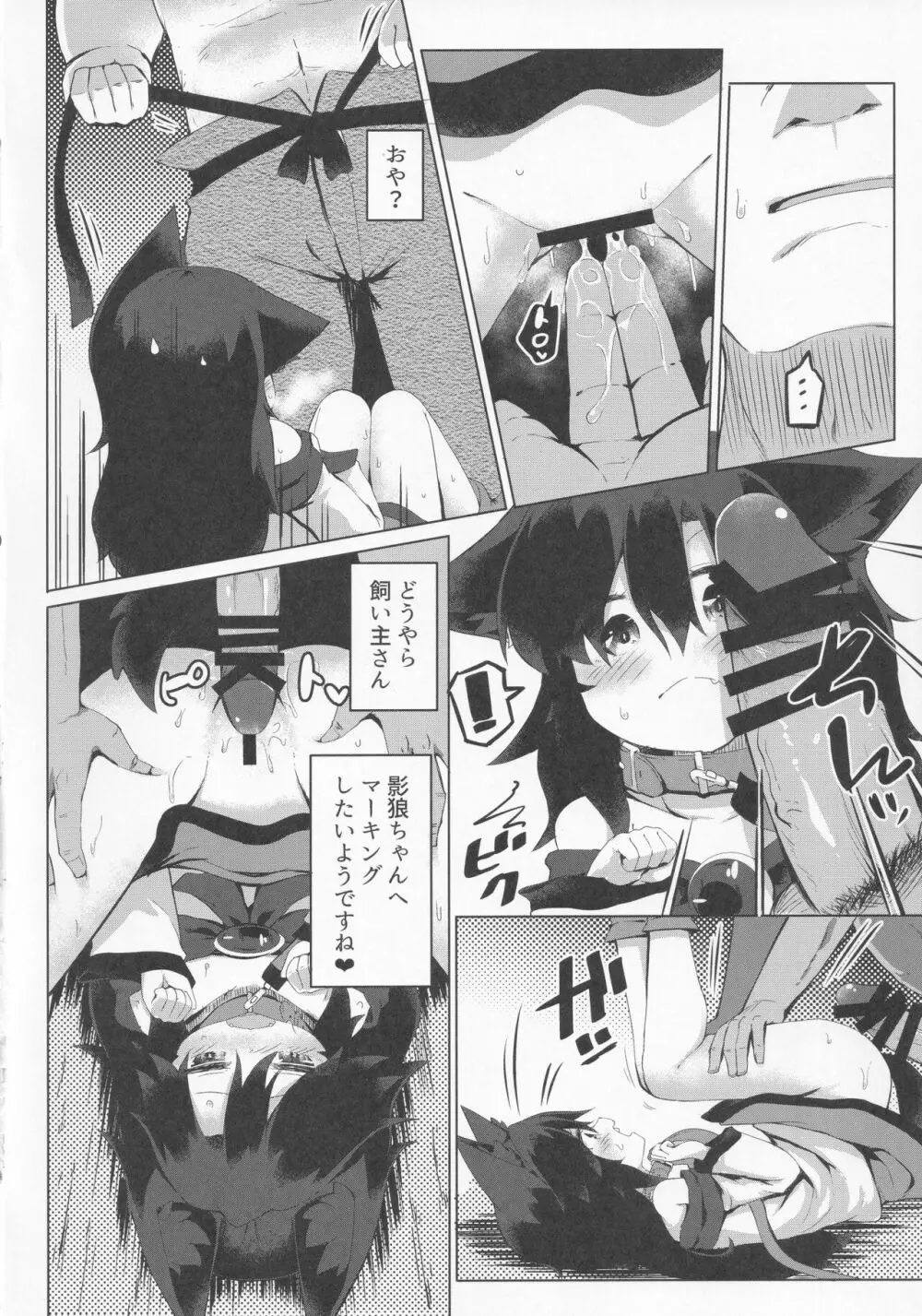 影狼ちゃんの飼い方2 おさんぽ編 - page11