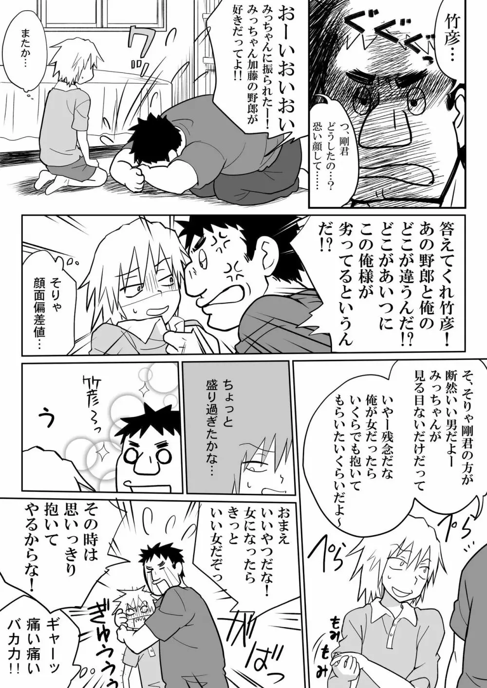 三下の俺が美少女になって犯されるわけがない! - page2