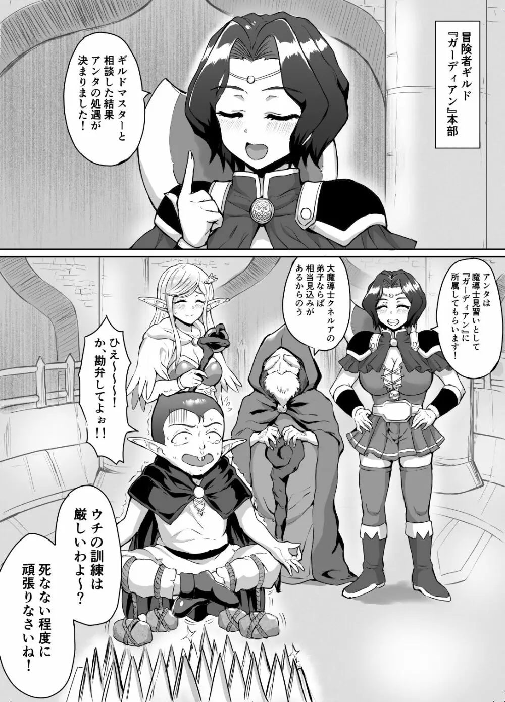 スケベエルフと冒険者ギルド ～大魔導士討伐編～ - page27