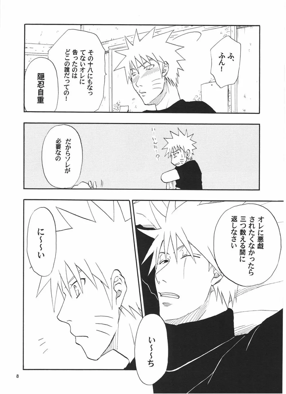 R-18 KAKASHI×NARUTO - page7