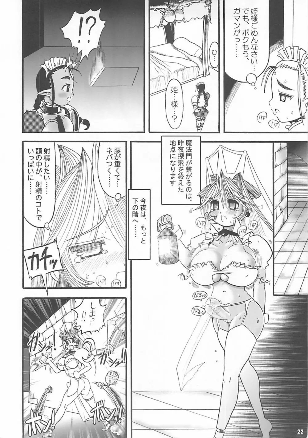 TGWOA Vol.14 - 迷宮王女プリナ - page21