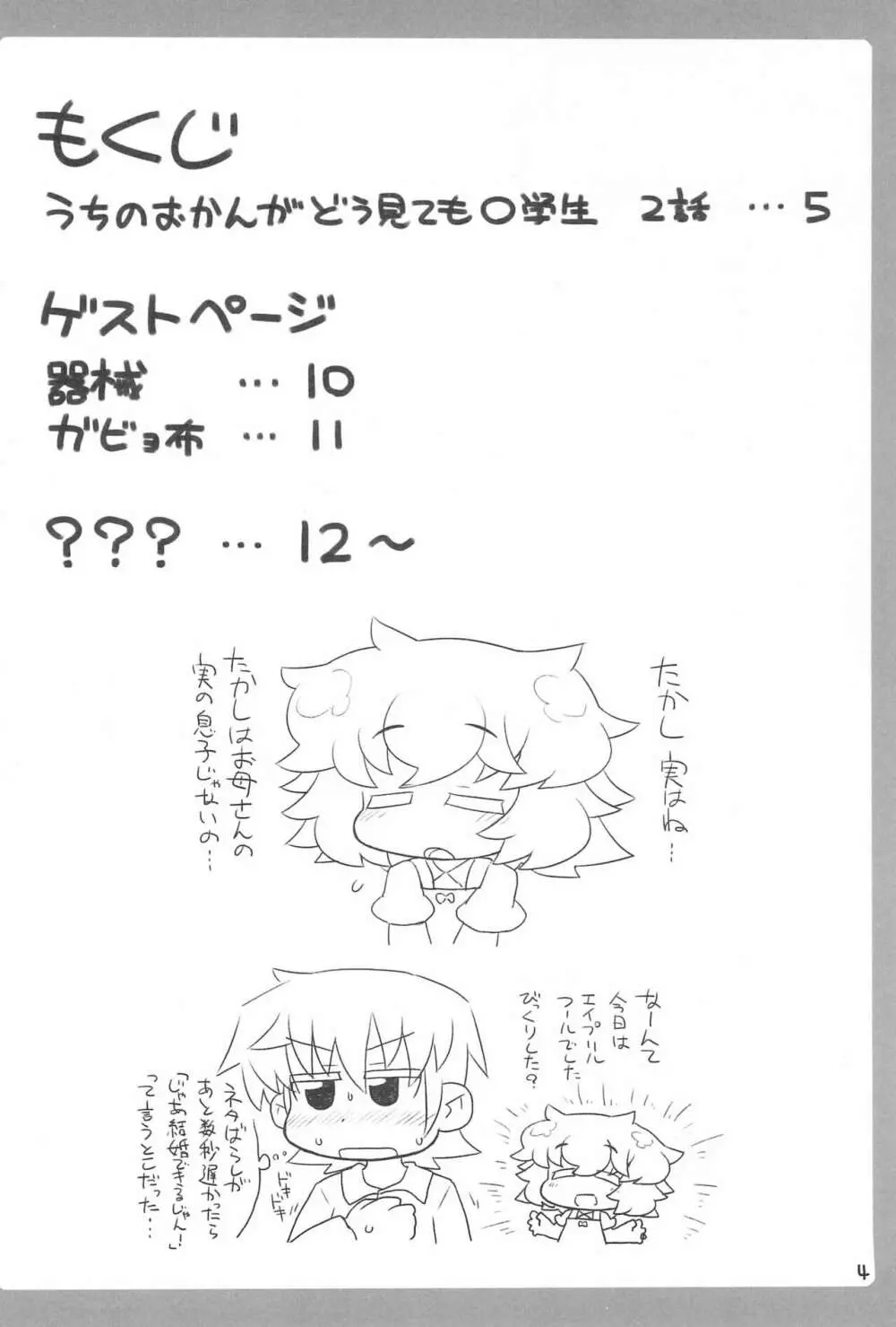 うちのおかんがどう見ても〇学生2 - page4