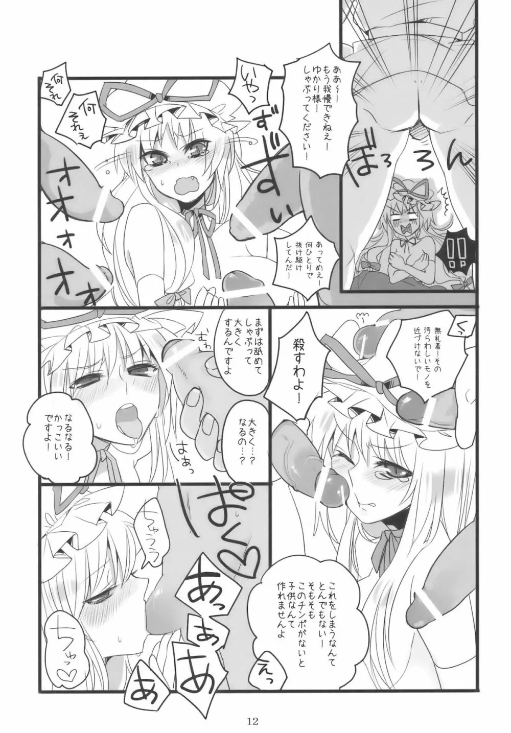 すきま妖怪の知らないコト - page12