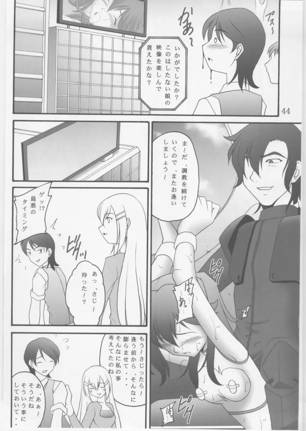 緊縛凌辱Ⅱ ヨウシャネーナ - page43